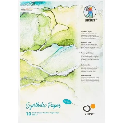 Afbeelding van Synthetisch Papier Yupo Wit, A4, 10 vel, 192grs