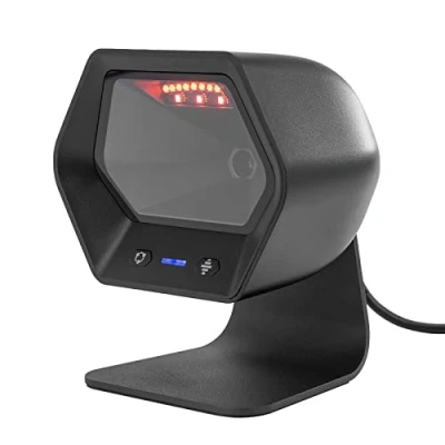 Afbeelding van NETUM 1D 2D QR Presentatie Scanner Handsfree USB Bedrade Omnidirectionele Barcodescanner voor Mobiele Betaalcomputer Screen Scan Compatibel PDF417, Securpharm code (Datamatrix) NT 2050