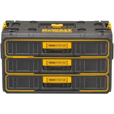 Image de DEWALT DWST08330 1 Mallette ToughSystem 2.0 avec 3 tiroirs