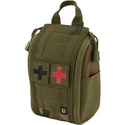 Afbeelding van Brandit Molle First AID Pouch Premium Kledingzak, Maat: One Size, Woodland