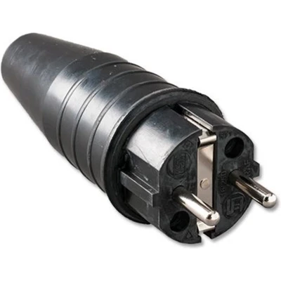 Afbeelding van Stekker Rubber Met Randaarde