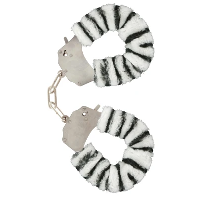Afbeelding van Pluche Handboeien Zebra