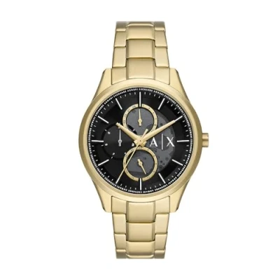 Afbeelding van Armani Exchange Traditional Dante Chronograaf goldcoloured, Heren, Maat: One Size, Gold coloured