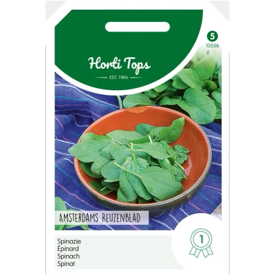Afbeelding van Hortitops Spinazie Amsterdams Reuzenblad Scherpzaad Groentezaden 100 g