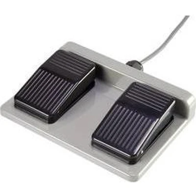 Afbeelding van TRU COMPONENTS Voetschakelaar 250 V/AC 10 A 2 pedalen 2x NC, NO 1 stuk(s)