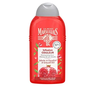 Afbeelding van Le Petit Marseillais Organic Pomegranate Pulp Sublime Colour Shampoo 250 ml