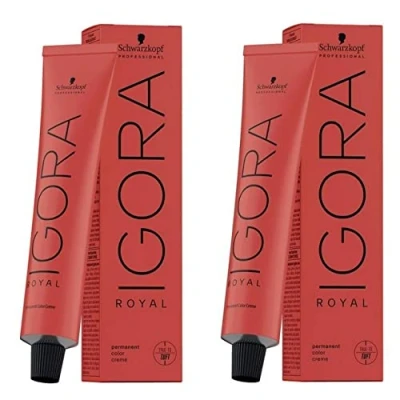 Image de Schwarzkopf Professional Igora Royal Cools Coloration permanente 60 ml 4 0 Châtain
