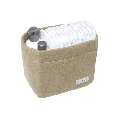 Afbeelding van Meyco Mand Medium Knit Basic Taupe