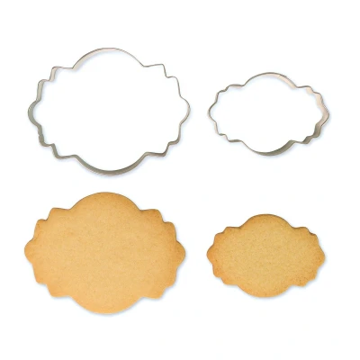 Afbeelding van PME Koekjes Uitsteker Plaque Style 4 Set/2