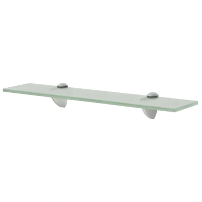 Afbeelding van Zwevend schap 50x10 cm 8 mm glas