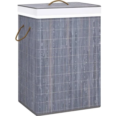 Afbeelding van vidaXL Mand Grijs 40 x 30 60 cm
