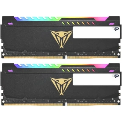 Afbeelding van PVSR416G360C0K Viper Memory RGB DIMM Dual Kit, 16GB, DDR4, 3600 MHz, CL20, HS, 1.35V