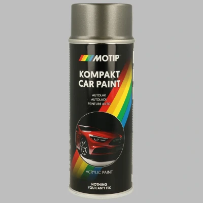 Afbeelding van MOTIP 51071 Voertuig combinatielak 400ml spuitbus grijs Kompakt white metallic 400 ml
