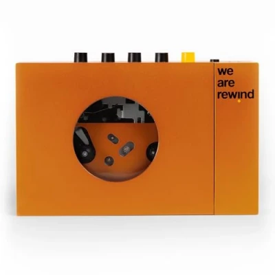 Image de Lecteur de Cassettes portable We are rewind Bluetooth Keith Gris