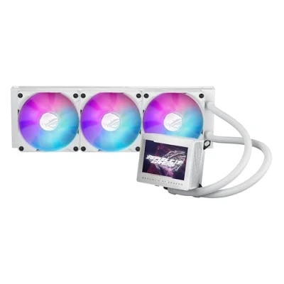 Afbeelding van ASUS ROG RYUJIN III 360 ARGB White Edition Processor Alles in één vloeistofkoeler 12 cm Wit 1 stuk(s)