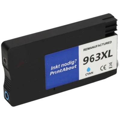 Afbeelding van Huismerk HP 963XL (3JA27AE) Inktcartridge Cyaan Hoge capaciteit