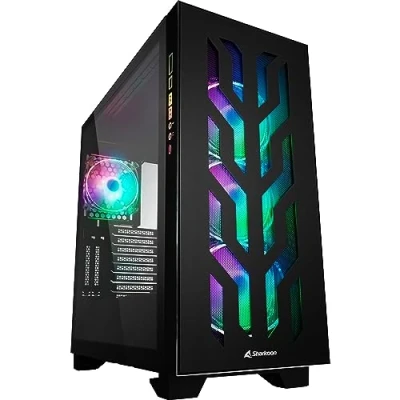 Afbeelding van Sharkoon CA300T Tower PC behuizing Zwart