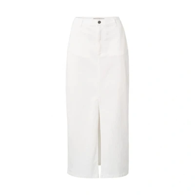 Afbeelding van Yaya Denim maxi skirt OFF WHITE Rok 34