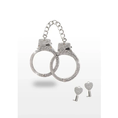 Afbeelding van Diamond Wrist Cuffs Silver