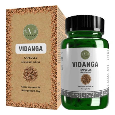 Afbeelding van Vanan Vidanga Capsules 60CP