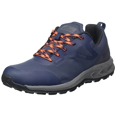 Afbeelding van Jack Wolfskin Woodland Shell Trainingsschoen, Heren, Maat: 44, Night blue Polyester
