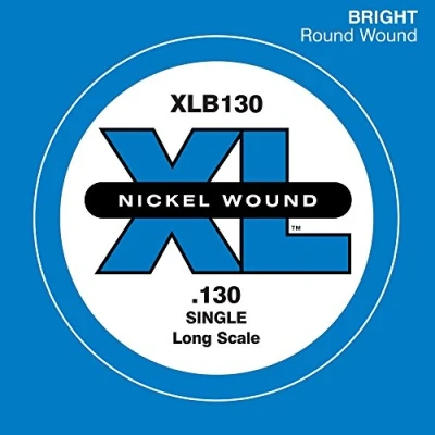 Afbeelding van D&#039;Addario XLB130 Bass XL Single String Enkele basgitaarsnaar