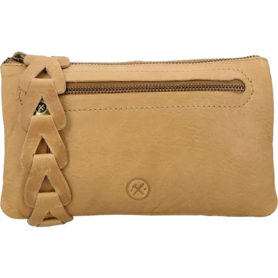 Afbeelding van Micmacbags Daydreamer Clutch zand Damestas