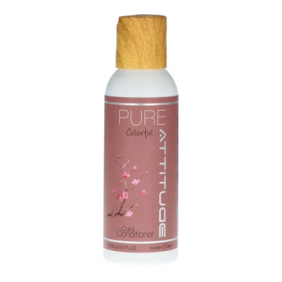 Afbeelding van Trontveit PURE Colorful ATTITUDE Conditioner 100 ml Verzorgt Gekleurd Haar, Versterkt &amp; Beschermt Kleur Tot 10 Weken Vegan Parabeenvrij
