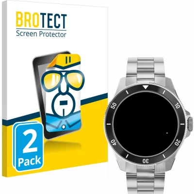 Afbeelding van BROTECT Bescherming Clair, Smartwatch beschermfolie, Transparant