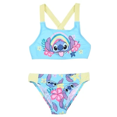 Afbeelding van Lilo en Stitch, 2 delig badpak, meisjes, Blauw, 4 jaar, jaar