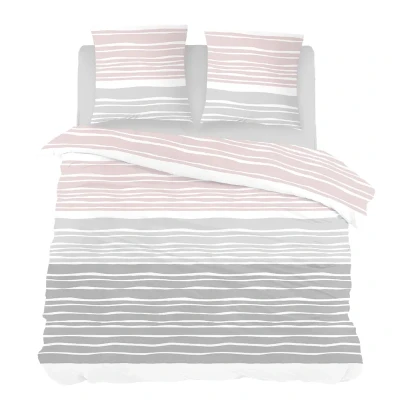 Afbeelding van Snoozing Rita Dekbedovertrek Lits jumeaux 240x200/220 cm Rose