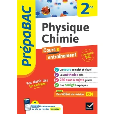 Image de Prépabac Physique chimie 2de