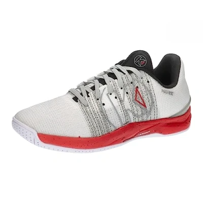 Afbeelding van Kempa Attack One 2.0 handbalschoenen, uniseks sportschoenen, Wit/Rood