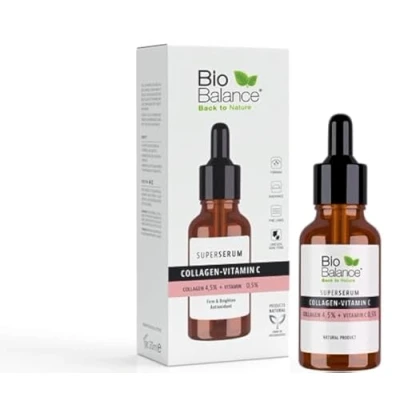 Afbeelding van Bio Balance Super Collageen vitamine C serum (collageen 4,5% + 0,5%)