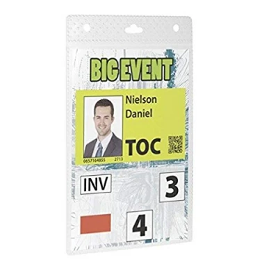 Afbeelding van Badge Durable voor evenementen A6 zonder koord