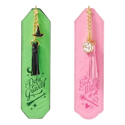 Afbeelding van Wicked. Glinda en Elphaba bladwijzerset. The Noble Collection