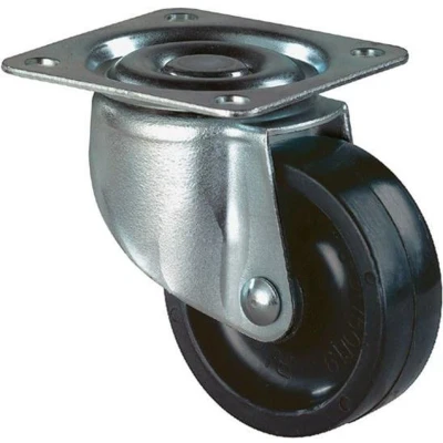 Afbeelding van Zwenkwiel 30mm kunststof totale hoogte 36mm