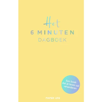 Afbeelding van Het 6 minuten dagboek gele editie