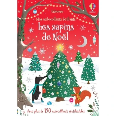 Image de Les sapins de Noël Mes autocollants brillants Dès 3 ans