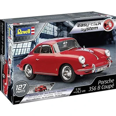 Image de Maquette Revell Porsche 356 Coupe 1:16 Rouge