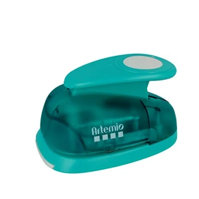 Afbeelding van Artemio 7,6 cm Jumbo Punch hefboomcirkel willekeurige kleur roze 14 x 9 23