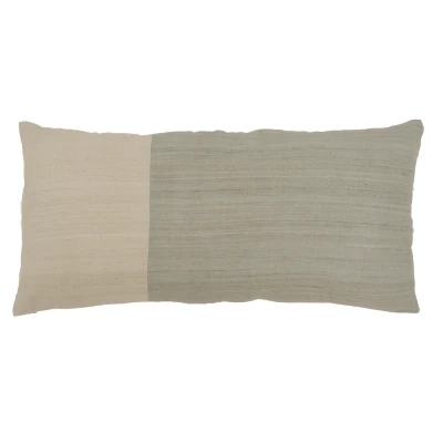Afbeelding van Urban Nature Culture Silk Silence Sierkussen 40 X 80 Cm Lindegroen