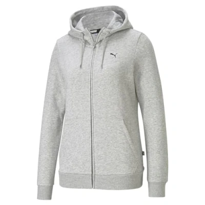 Afbeelding van Puma Dames Small Logo Zip Hoodie.