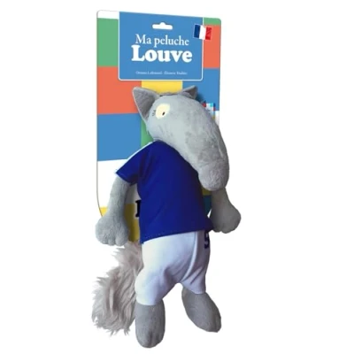 Image de Ma peluche Louve foot