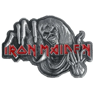 Afbeelding van Iron Maiden Number Of The Beast Pin Zilverkleurig
