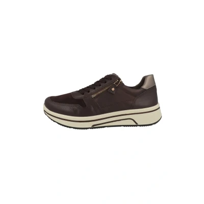 Afbeelding van ara Sapporo Sneakers laag, Dames, Maat: 37.5, Amarone moon Leer