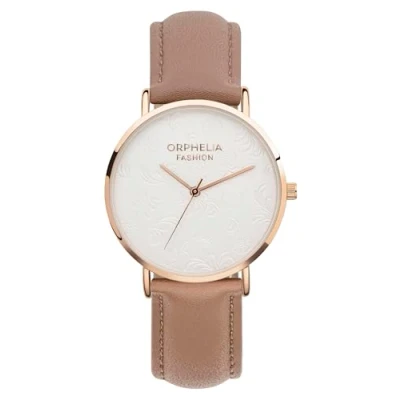 Afbeelding van Orphelia Iconic Horloge, Dames, Maat: One Size, Brown