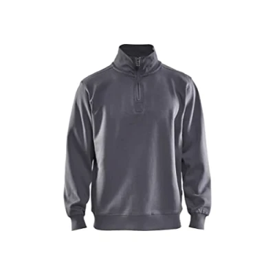 Afbeelding van Blaklader Sweatshirt Jersey 1/2 rits 3365 1048 Grijs XS
