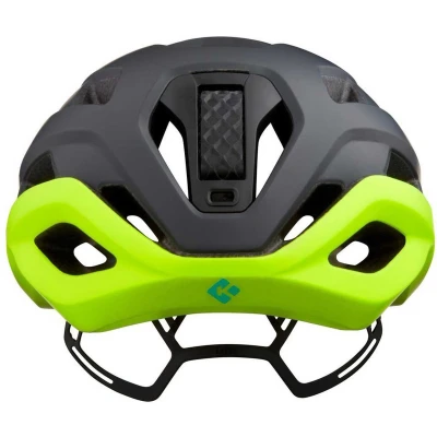 Afbeelding van Fietshelm Lazer Strada Kineticore maat S Grijs fluogeel
