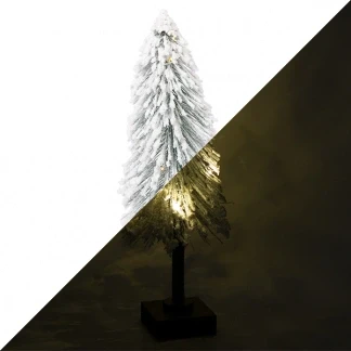 Afbeelding van Kunstkerstboom met sneeuw 40 centimeter (LED, Binnen)